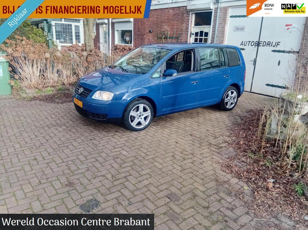 Volkswagen Touran 1.9 TDI automaat luxe grijs-kenteken, Automaat, Gebruikt, Volkswagen, Origineel Nederlands