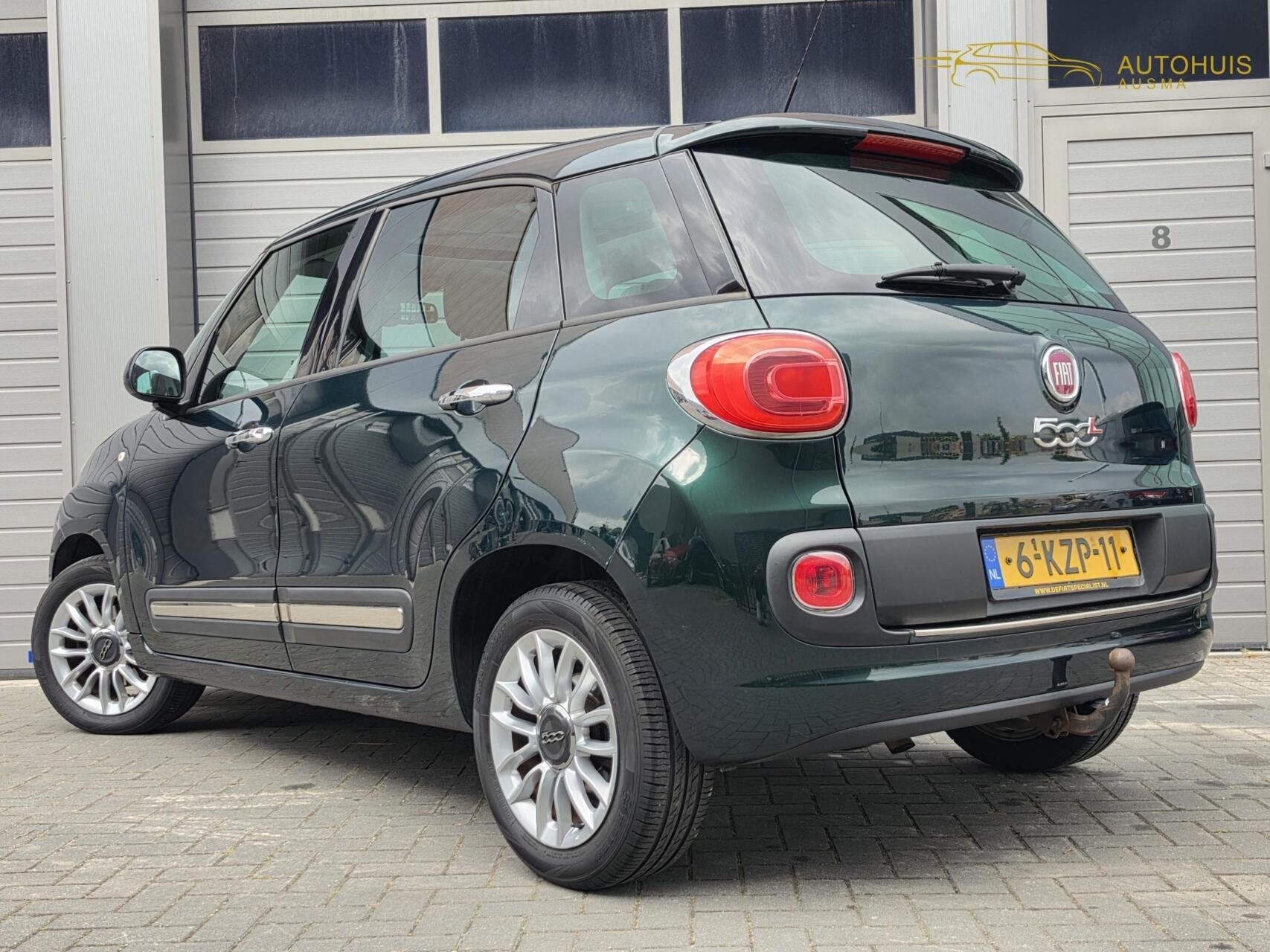Fiat 500 L 0.9 TwinAir Lounge Dak/Cruise/Leder/Trekhaak/, Auto's, Fiat, Gebruikt, Euro 6, Met garantie (alle), Bedrijf