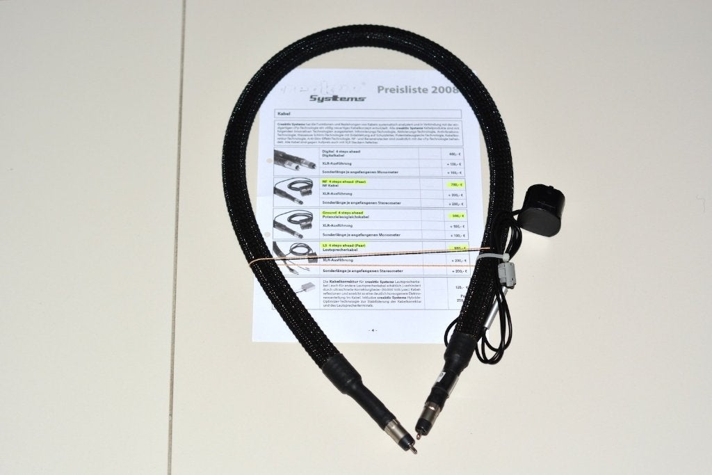 Creaktiv Ground 4 steps ahead Ground Cable, Ophalen of Verzenden, Zo goed als nieuw, 2 tot 5 meter