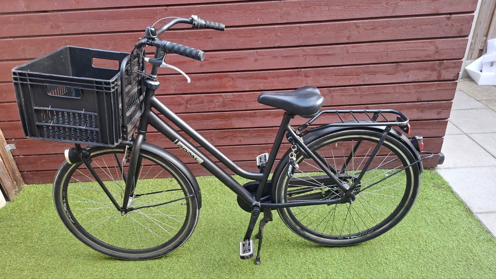 Popal Transportfiets, Fietsen en Brommers, Fietsen | Dames | Damesfietsen, Terugtraprem, Gebruikt, 50 tot 53 cm, Ophalen