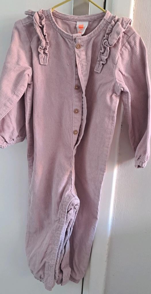 Jumpsuit oud-roze maat 86 hema zgan, Kinderen en Baby's, Babykleding | Maat 80, Meisje, Ophalen of Verzenden, Zo goed als nieuw