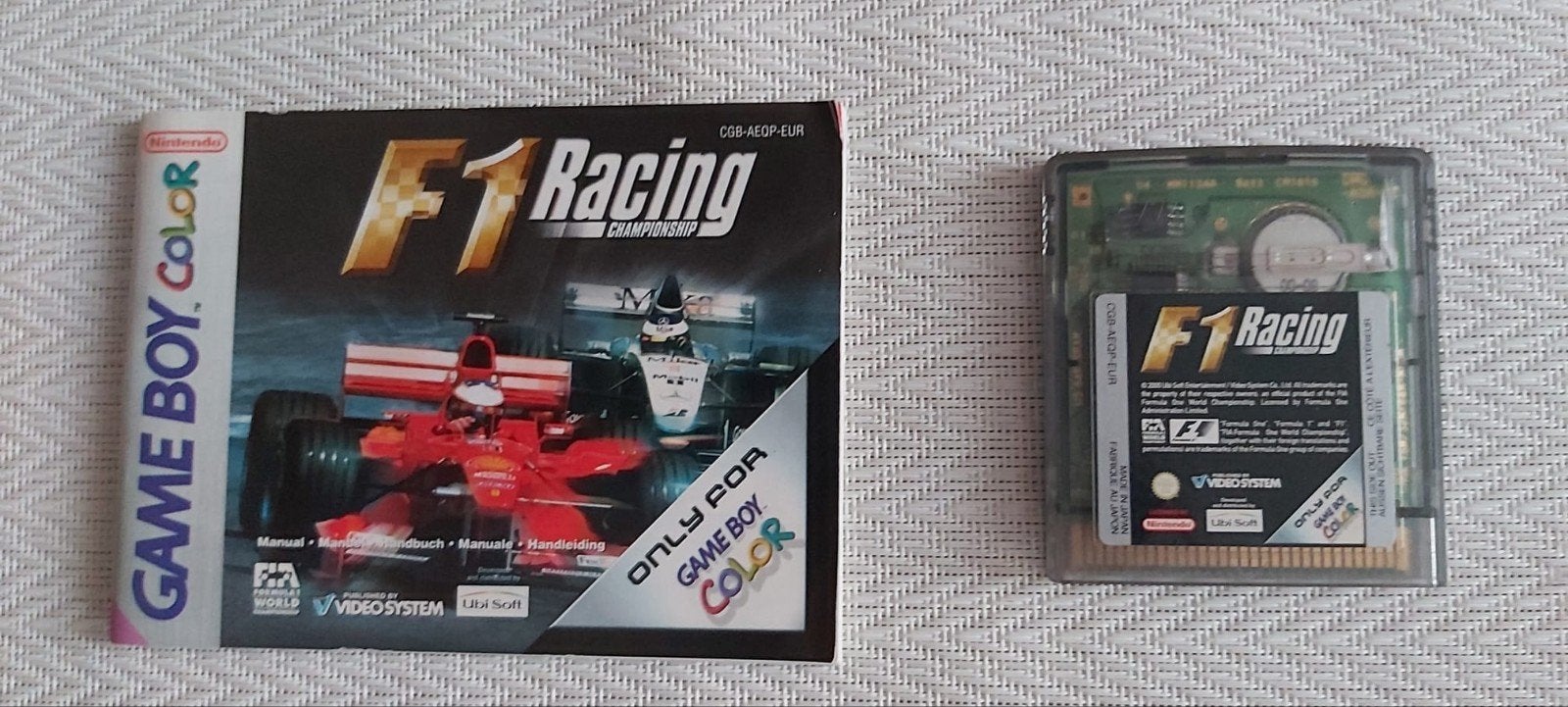 F1 Racing Championship Game Boy Color (Compleet), Ophalen of Verzenden