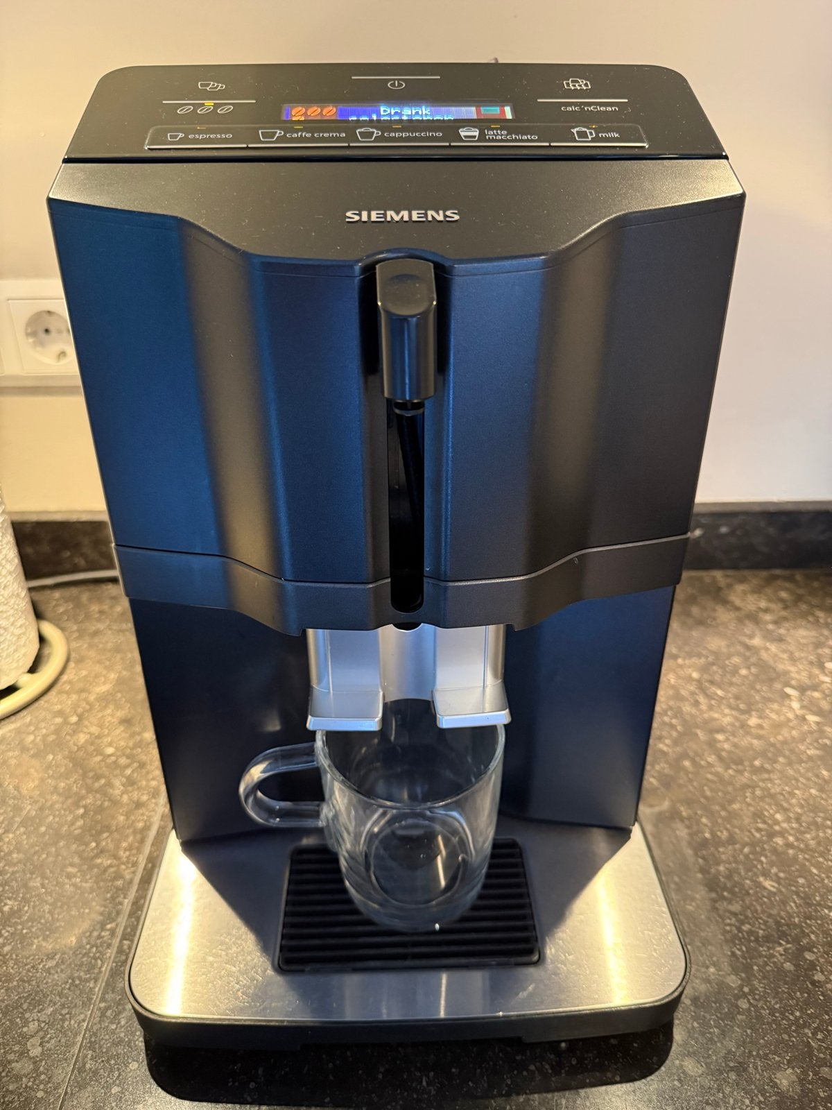 Siemens CTES35A Volautomatische Bonen Koffiemachine, Ophalen, Afneembaar waterreservoir, Gebruikt, Koffiemachine