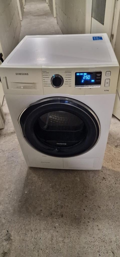 Wasdroger Samsung A ++, Witgoed en Apparatuur, 6 tot 8 kg, Ophalen, 85 tot 90 cm