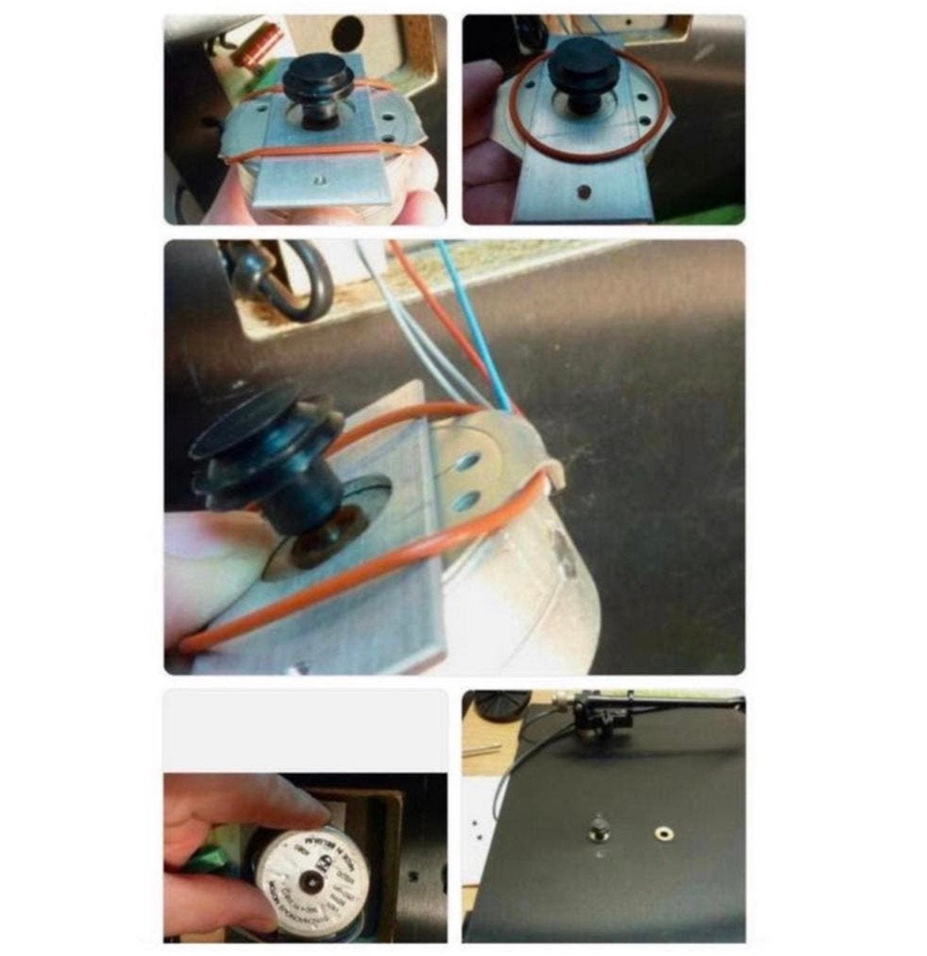 2 Rega Planar 2 / 3 Draaitafel ring NAD 533 SILICONE UPGRADE, P, P, P, Nieuw