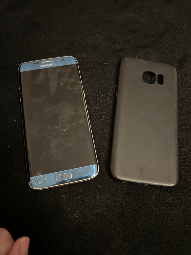 Samsung s7 edge, 32 GB, Ophalen, Gebruikt, Zwart