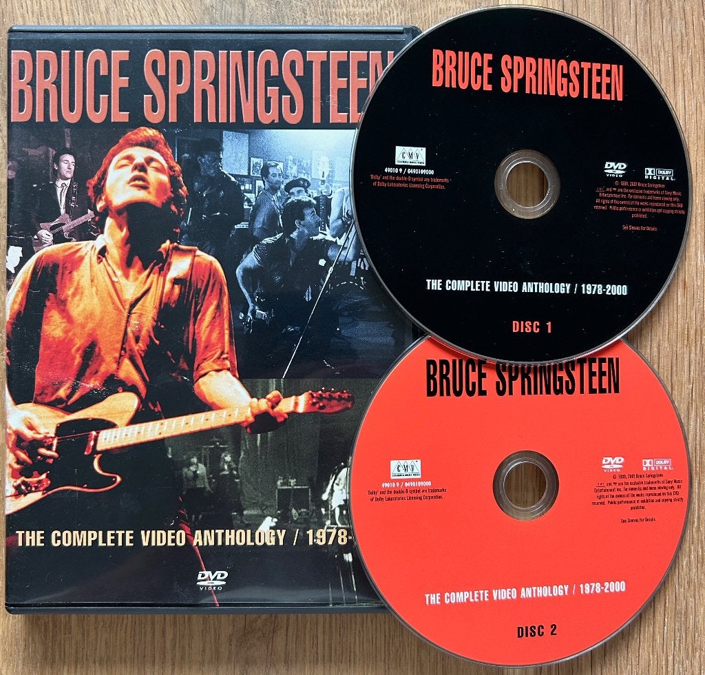 BRUCE SPRINGSTEEN - The complete video anthology 78-00 (2DVD, Vanaf 16 jaar, Ophalen of Verzenden, Zo goed als nieuw, Muziekvideo's