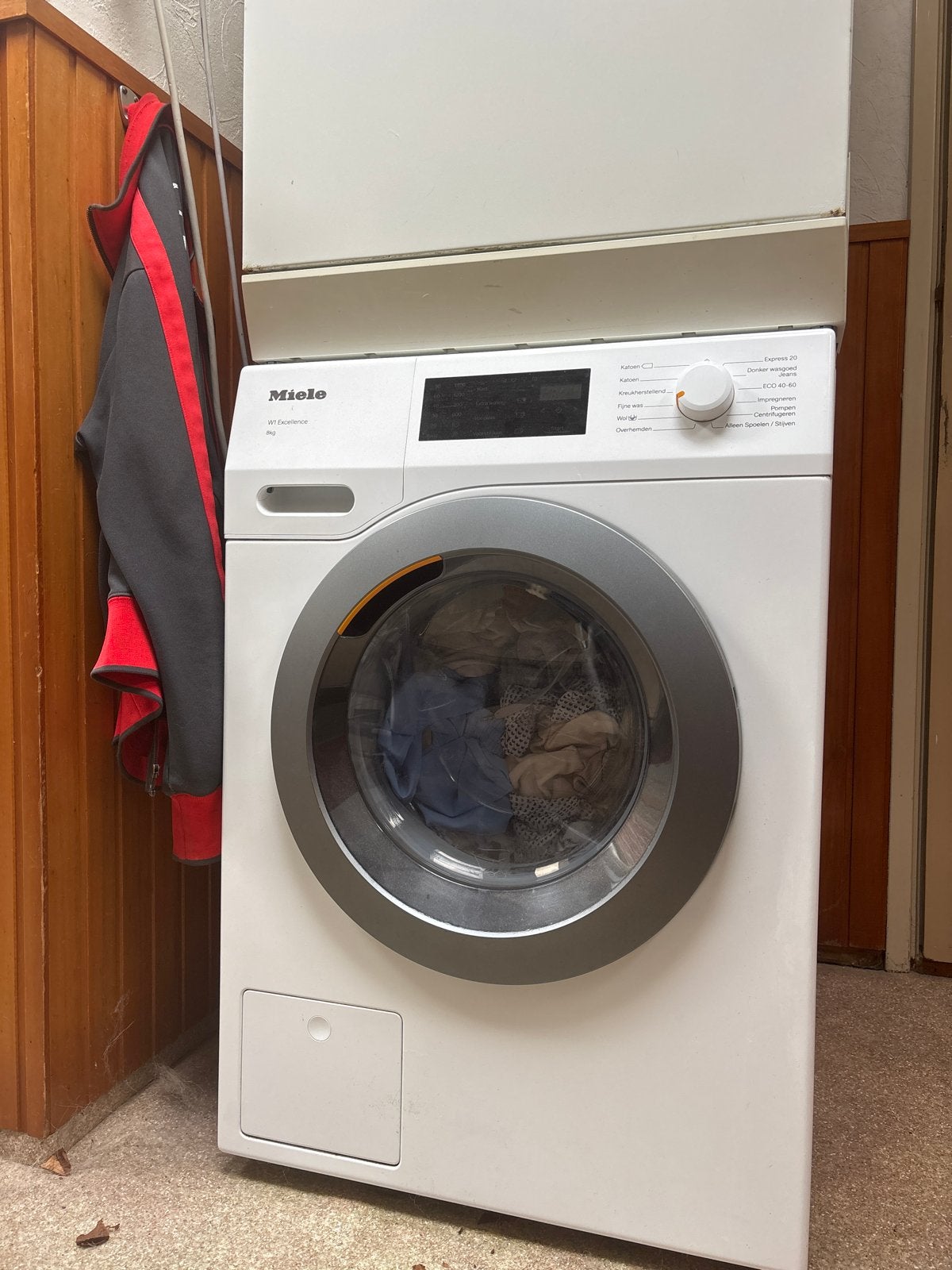 Miele W1 Excellence Wasmachine 8kg, Ophalen, 8 tot 10 kg, Voorlader, Kort programma