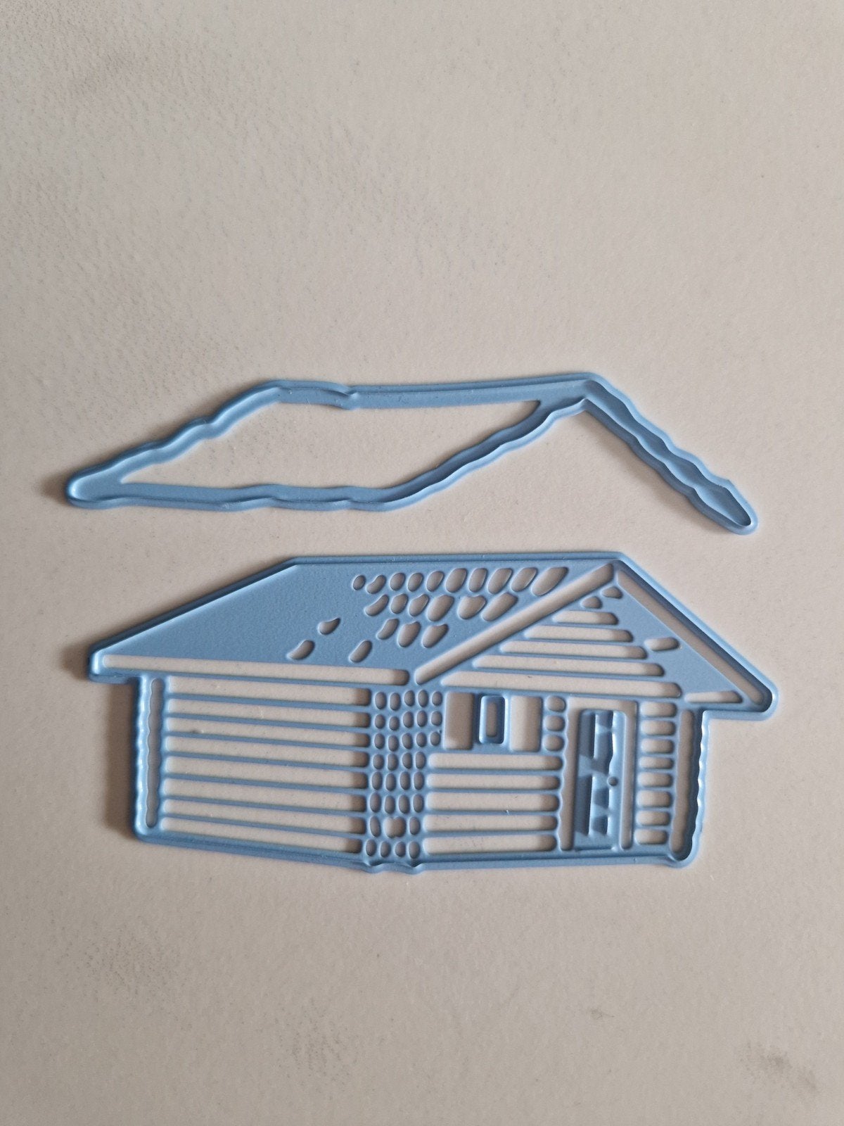 Marianne Design Cottage met sneeuw dak snijmal, Ophalen of Verzenden, Gebruikt