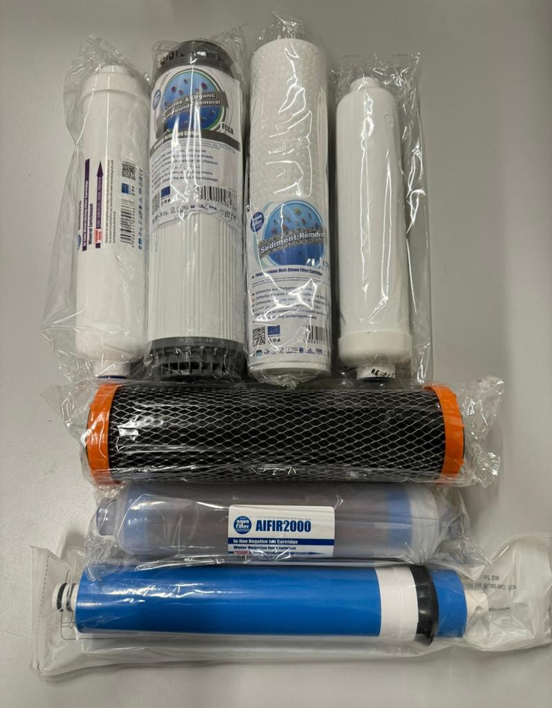 Aquafilter Osmose 7-stage nieuwe filters vervanging filter, Nieuw, Ophalen of Verzenden, H, H