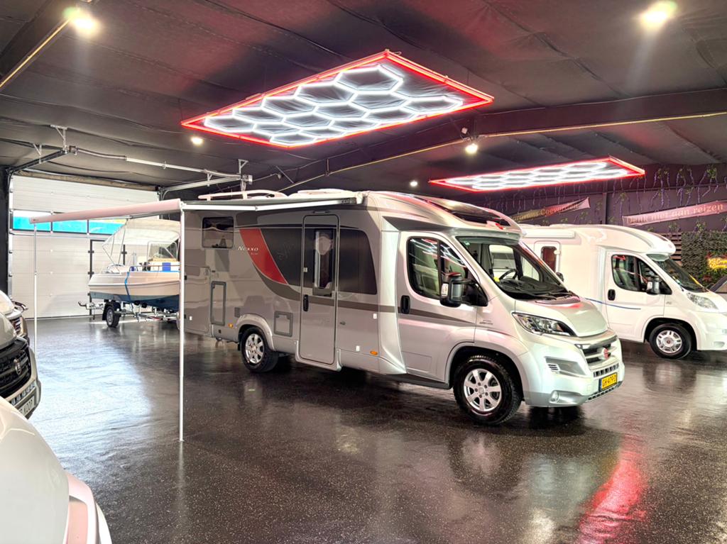 Burstner Nexxo T690#48.000km# Automaat# Enkele bedden#150pk, Caravans en Kamperen, Campers, Automaat, Ringverwarming, Fiat, Bedrijf