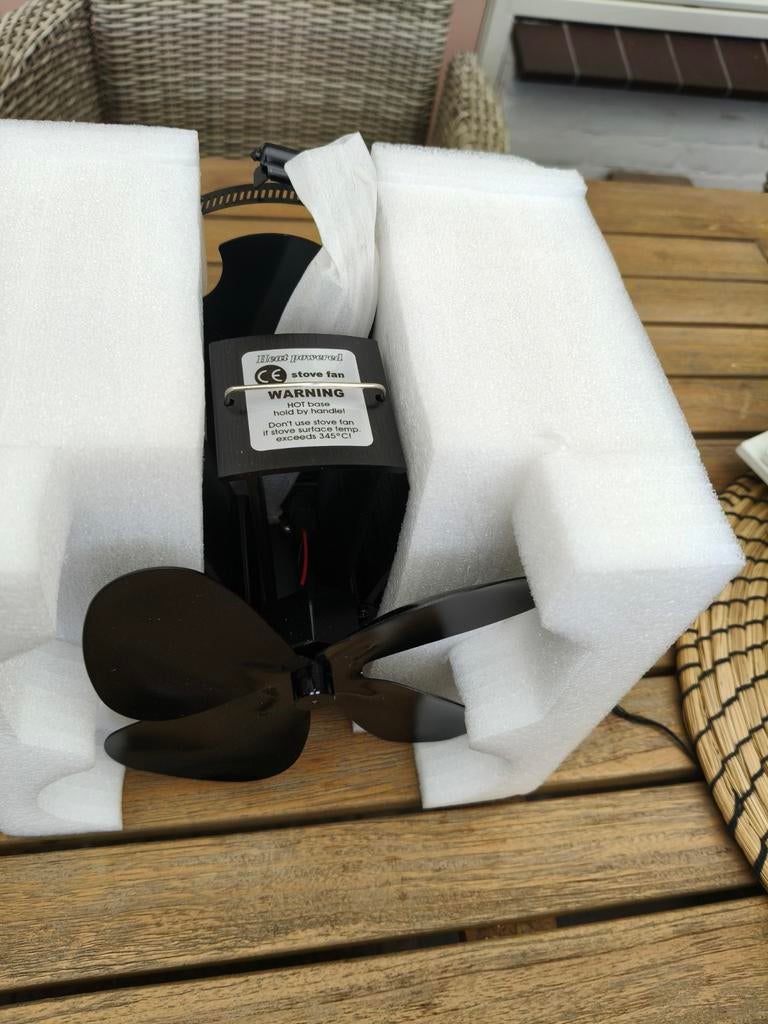 Kachelventilator voor houtkachel - Nieuw in doos, Ophalen of Verzenden