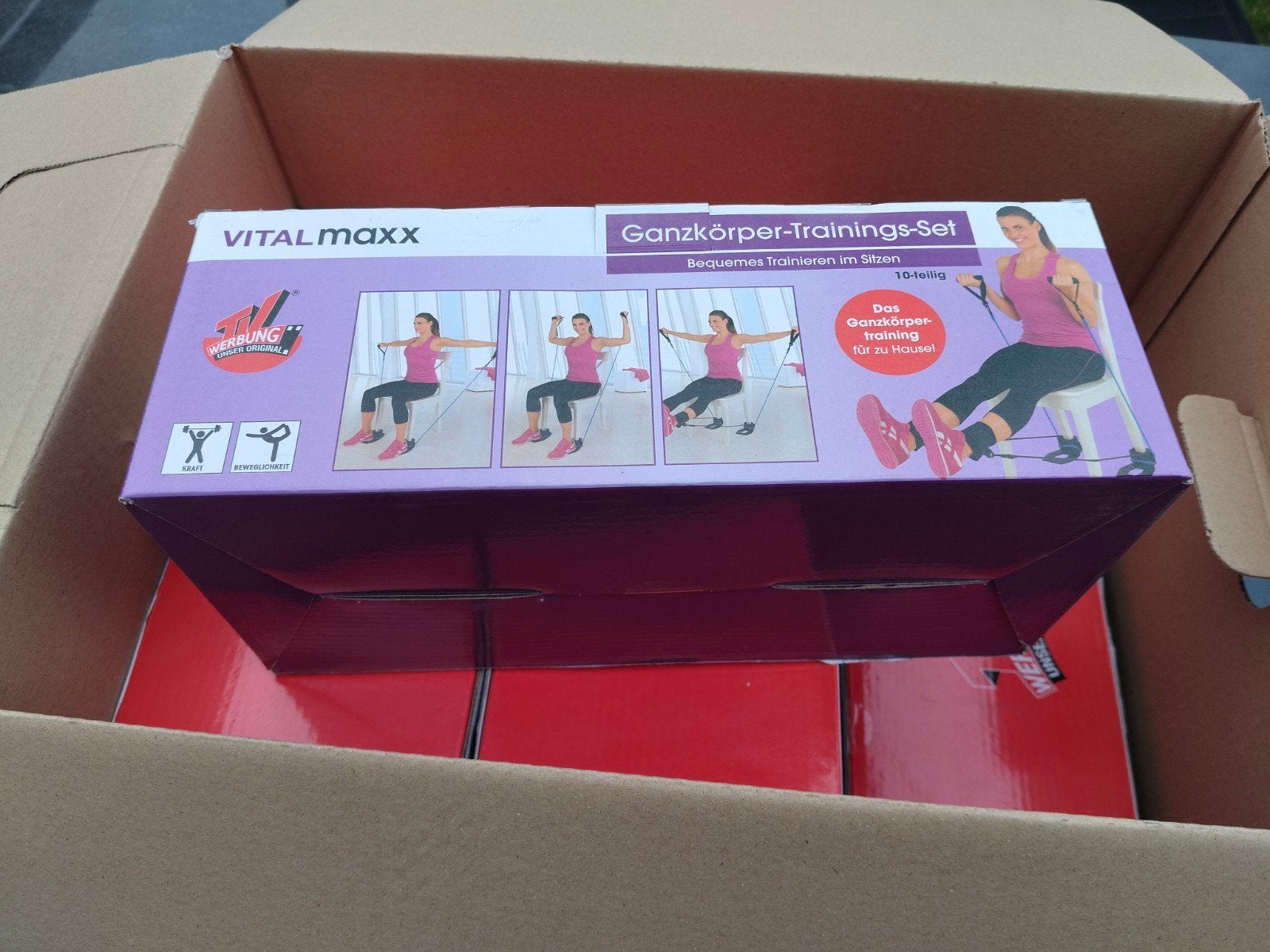 Vitalmaxx Ganzkörper-Trainings-Set - Nieuw in doos!, Ophalen, Nieuw, Benen, Overige typen