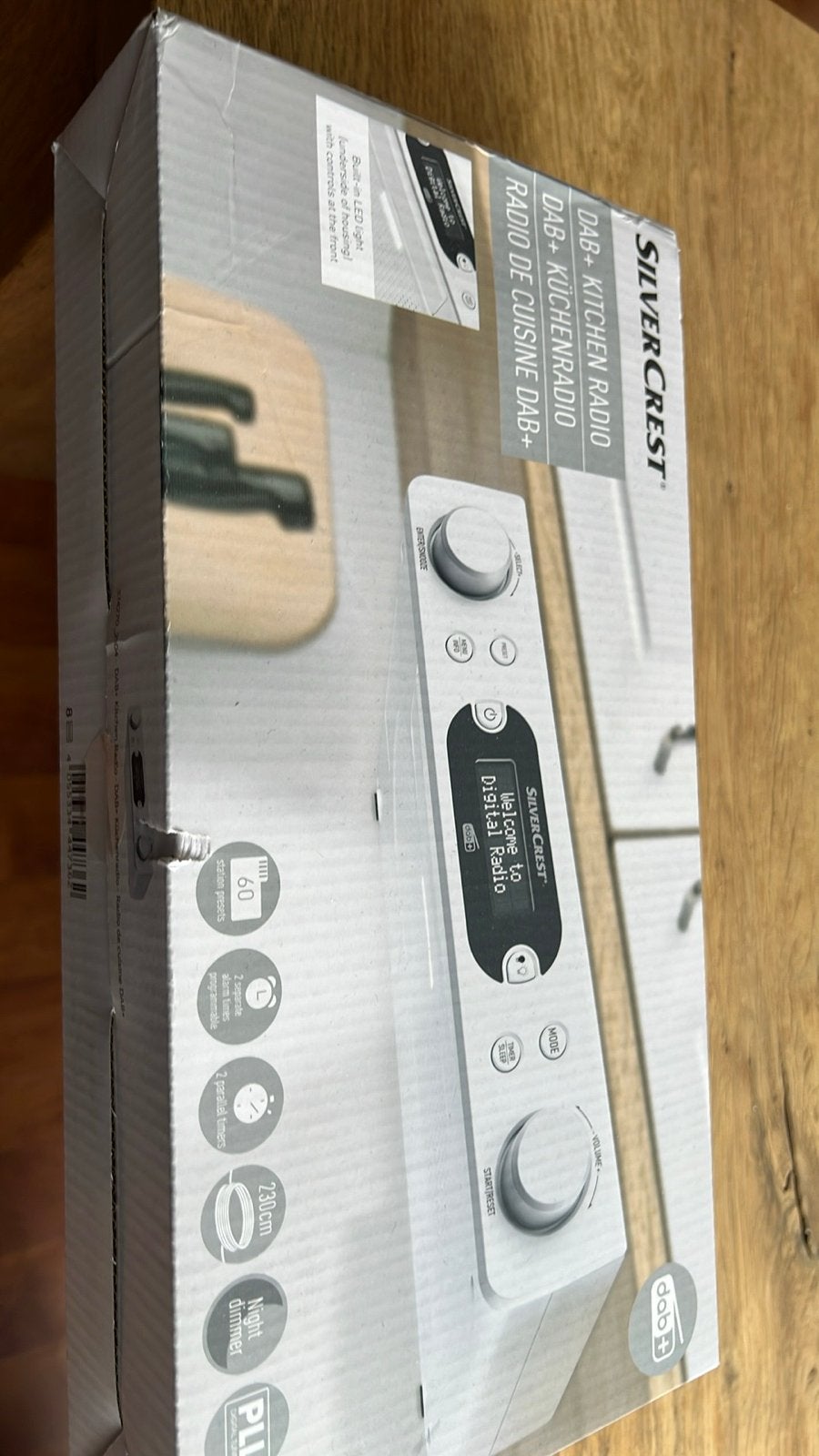 Nieuwe SilverCrest DAB+ Keukenradio - Ongeopend, Ophalen, Nieuw, Radio