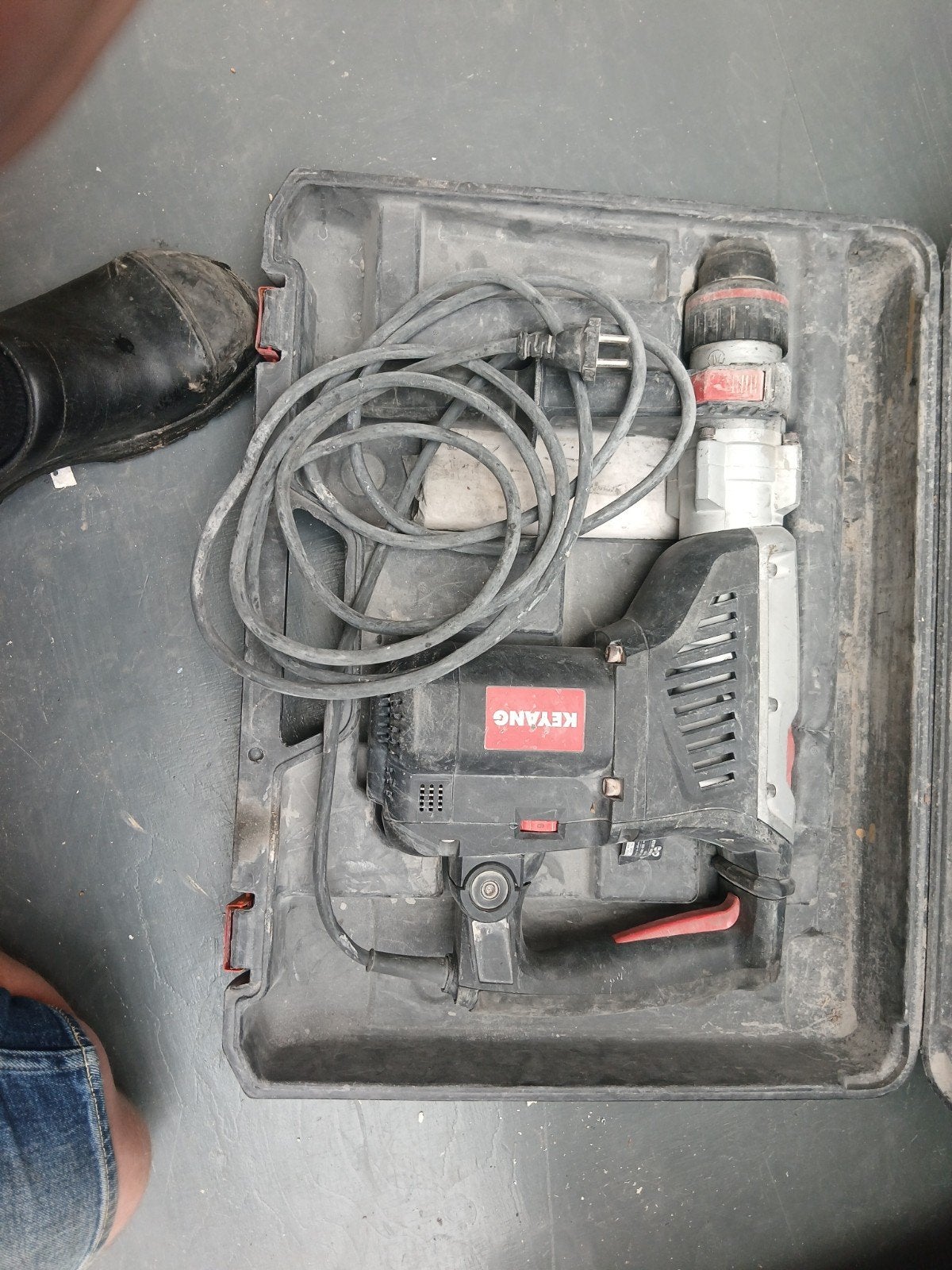 Keyang Combihamer/Hakhamer - Krachtige Boor- en Breekhamer, Boor- en/of Breekhamer, Ophalen of Verzenden, Klopboormechanisme, Gebruikt