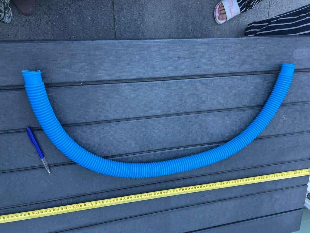 3x Zwembadslang circa 1 meter - Blauw, Ophalen, Zo goed als nieuw, Overige typen