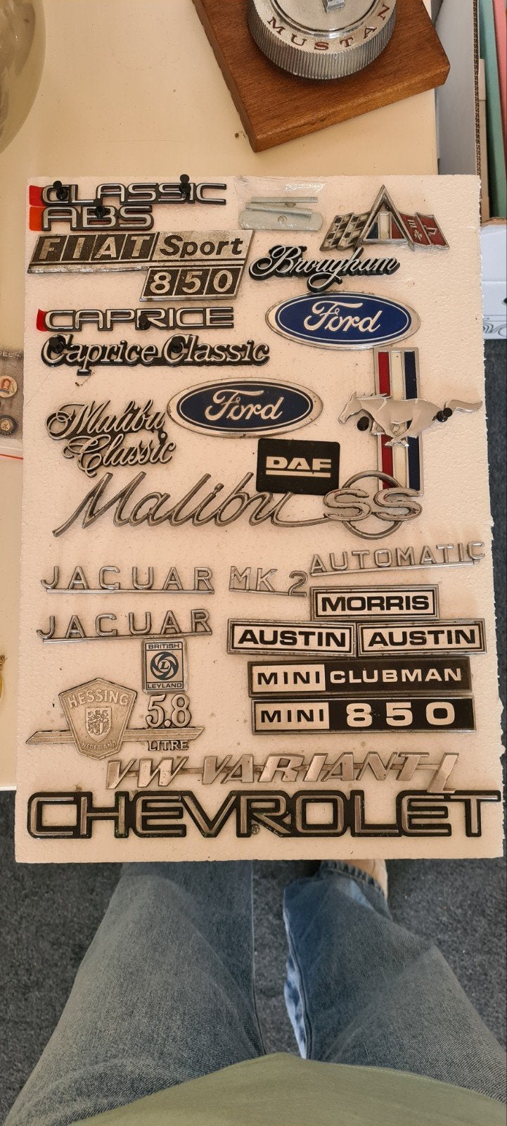 Diverse Auto Emblemen - Klassiek en Modern, Auto-onderdelen, Ophalen of Verzenden, Gebruikt, Overige automerken
