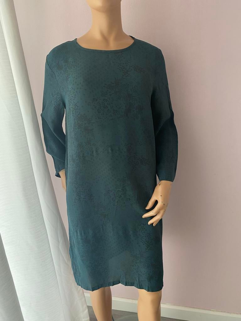 By bar jurk maat M, Kleding | Dames, Jurken, Maat 38/40 (M), Blauw, Ophalen of Verzenden, Gedragen