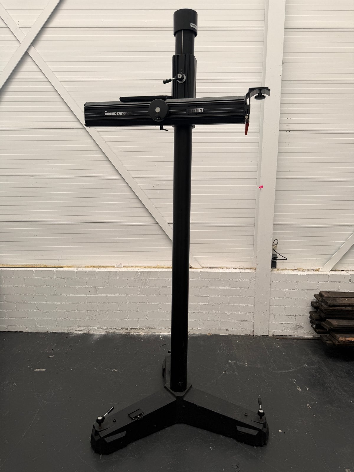 Inka 3m hoog fotostatief, Ophalen