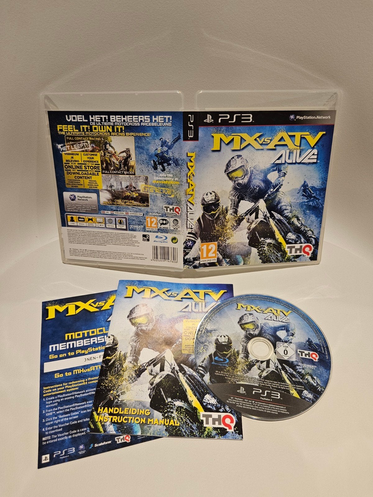 Mx vs Atv Alive PS3, Vechten, 2 spelers, Ophalen of Verzenden, Zo goed als nieuw