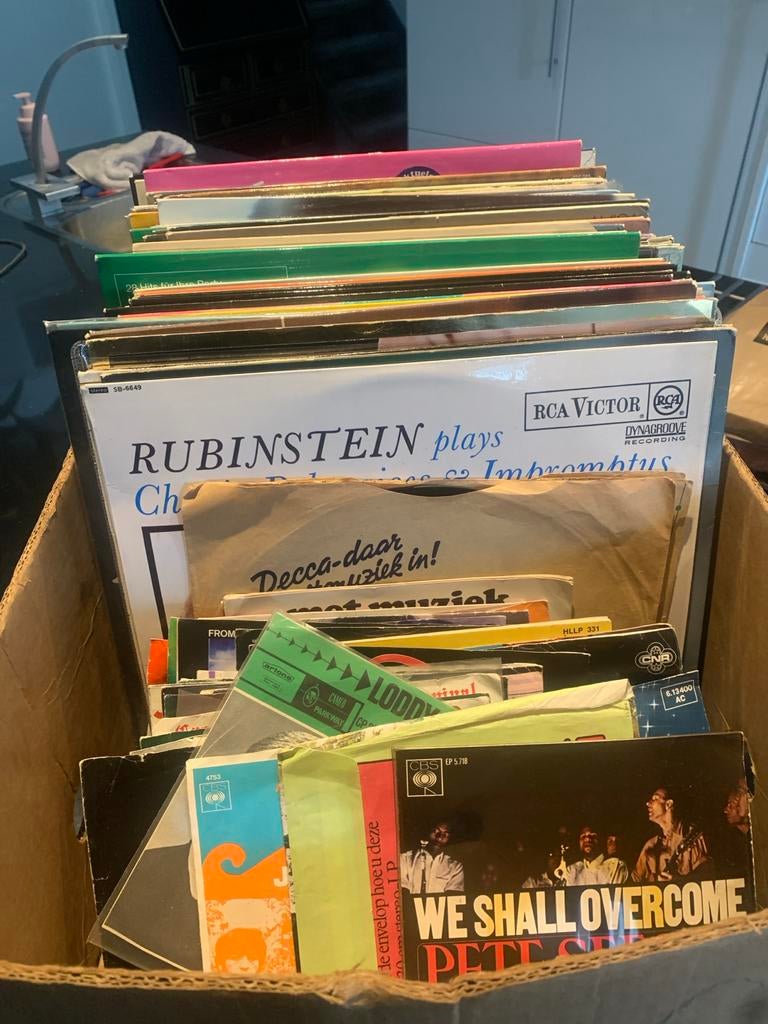 Diversen LP’s singels en 78 toeren platen, Ophalen, Gebruikt, Overige formaten, Overige typen