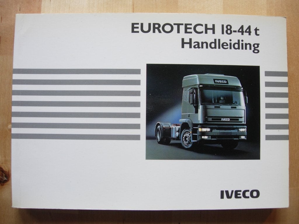 Iveco EuroTech Instructieboek 1992 Handleiding, Ophalen of Verzenden