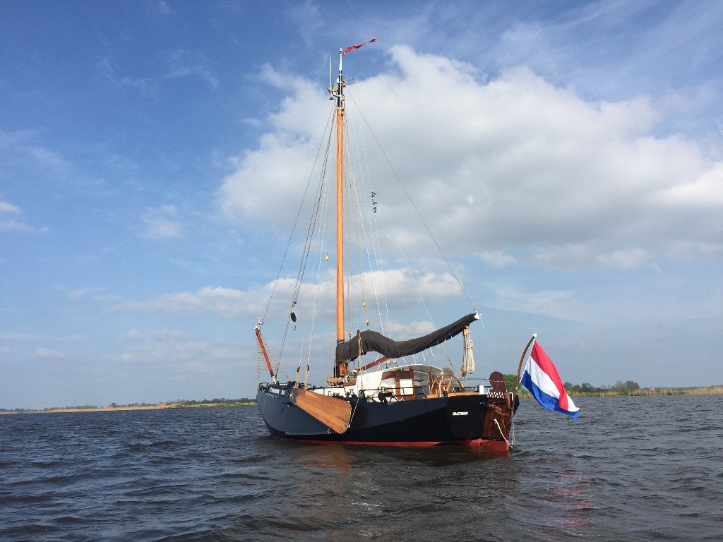 Robuuste en ruime Lemster Zeeschouw 11 meter te koop, Watersport en Boten, Ophalen, Gebruikt, 11 m, Diesel
