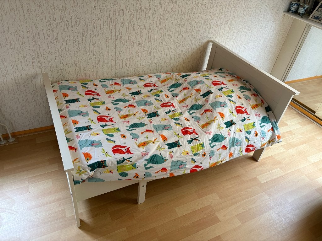 Peuter-en kinderbed, 85 tot 100 cm, Gebruikt, 140 tot 160 cm, Ophalen