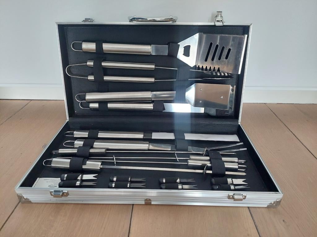 Grillmeister BBQ set - ongebruikt en in nieuwstaat!, Ophalen of Verzenden