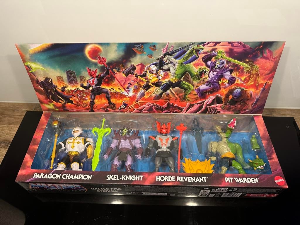 MOTU He Man Battle for Eternia  4-Packard, Ophalen of Verzenden, Nieuw