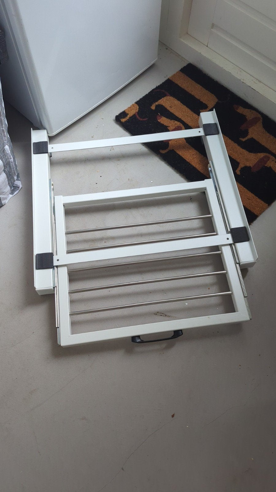 Uitschuifbaar wasrek voor wasmachine en droger, Ophalen of Verzenden