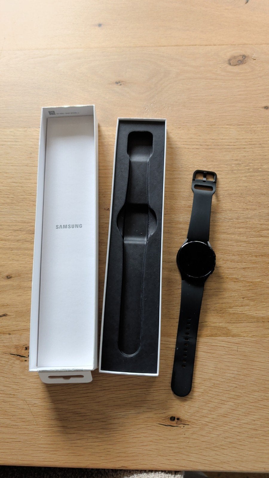 Samsung Galaxy Watch 4 - Zwart, Gebruikt, Zwart, Samsung, Waterdicht