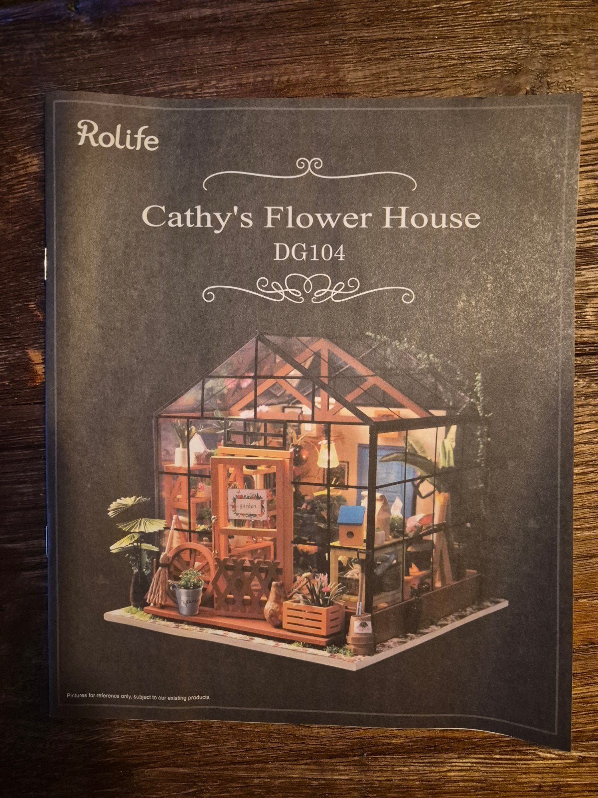 DUBBELE SET  DIY Miniatuur Kas 'Cathy's Flower House' DG104, Ophalen of Verzenden, Gebruikt, Groter dan 1:32