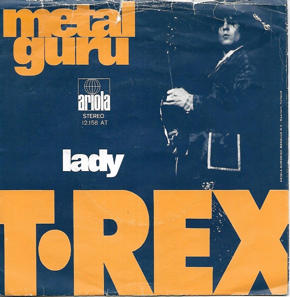 T. Rex - Metal guru, Cd's en Dvd's, Vinyl Singles, Ophalen of Verzenden, Gebruikt, 7 inch, Pop
