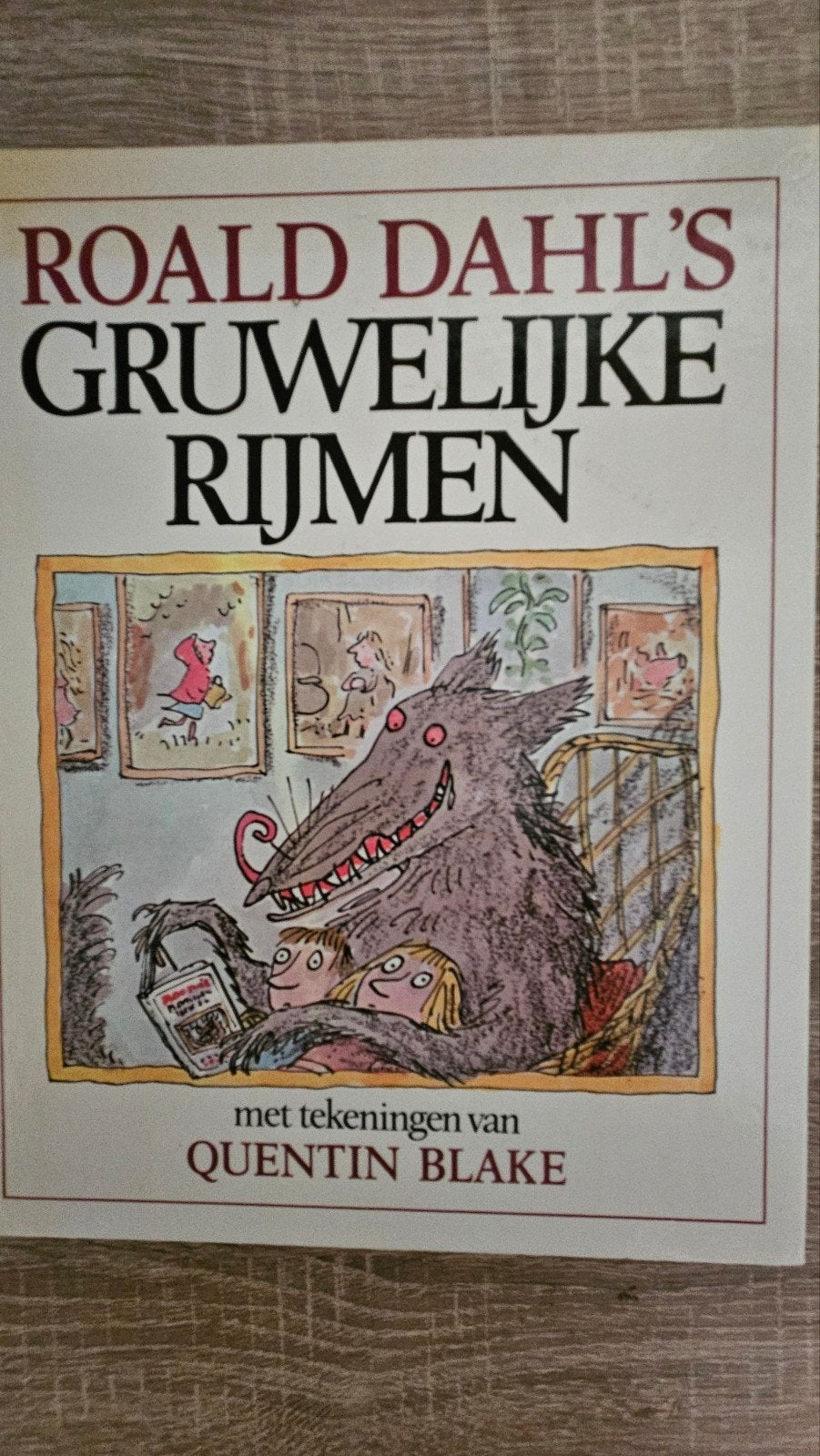 Roald dahl's gruwelijke rijmen, Boeken, Ophalen of Verzenden, Gelezen, Onbekend, Sprookjes