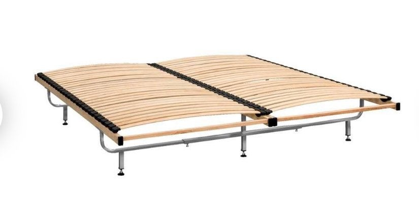 Potenset voor lattenbodem nieuw 120-180 cm bed onderstel, Ophalen, Zo goed als nieuw, Tweepersoons, 180 cm