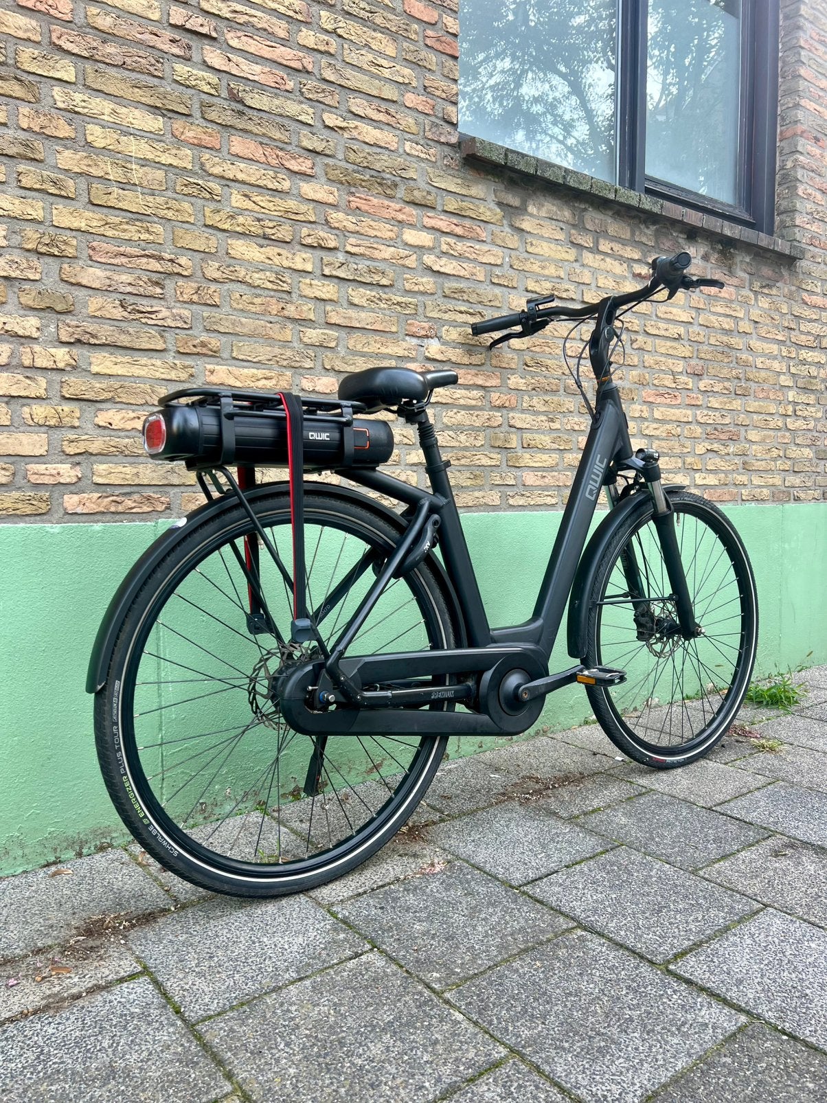QWIC Premium MN7D e-bike – 625 Wh – middenmotor – 8.530 km, Ophalen of Verzenden, Zo goed als nieuw, 50 tot 53 cm, Handrem