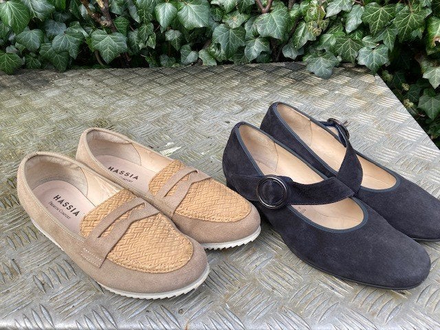 HASSIA schoenen maat 6 NIEUWSTAAT bandschoen of loafer, Hassia, Zwart, Overige typen, Ophalen of Verzenden