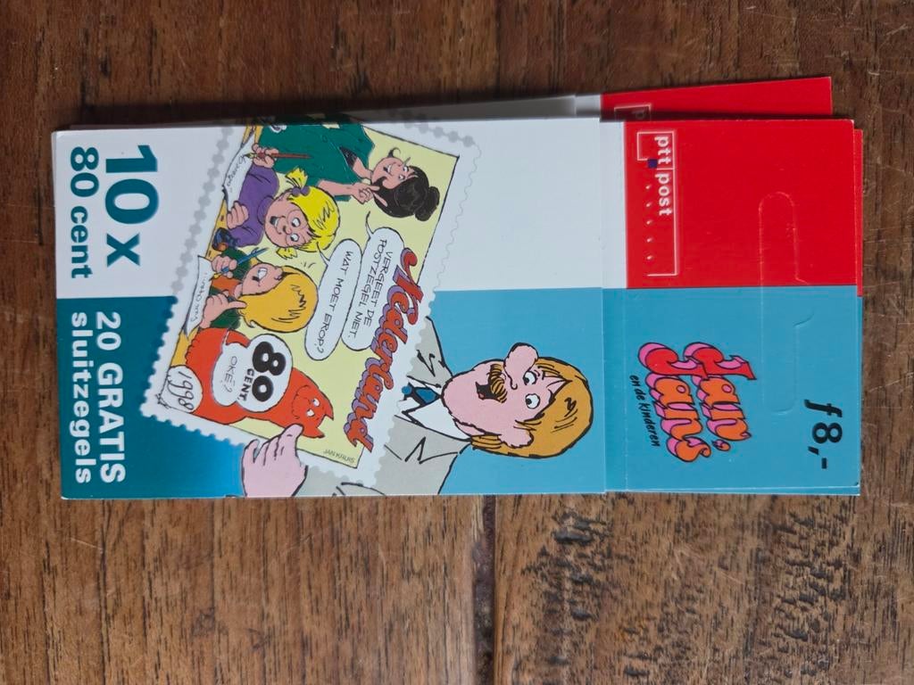 Jan, Jans en de Kinderen postzegelmapjes, Ophalen of Verzenden, Nederland