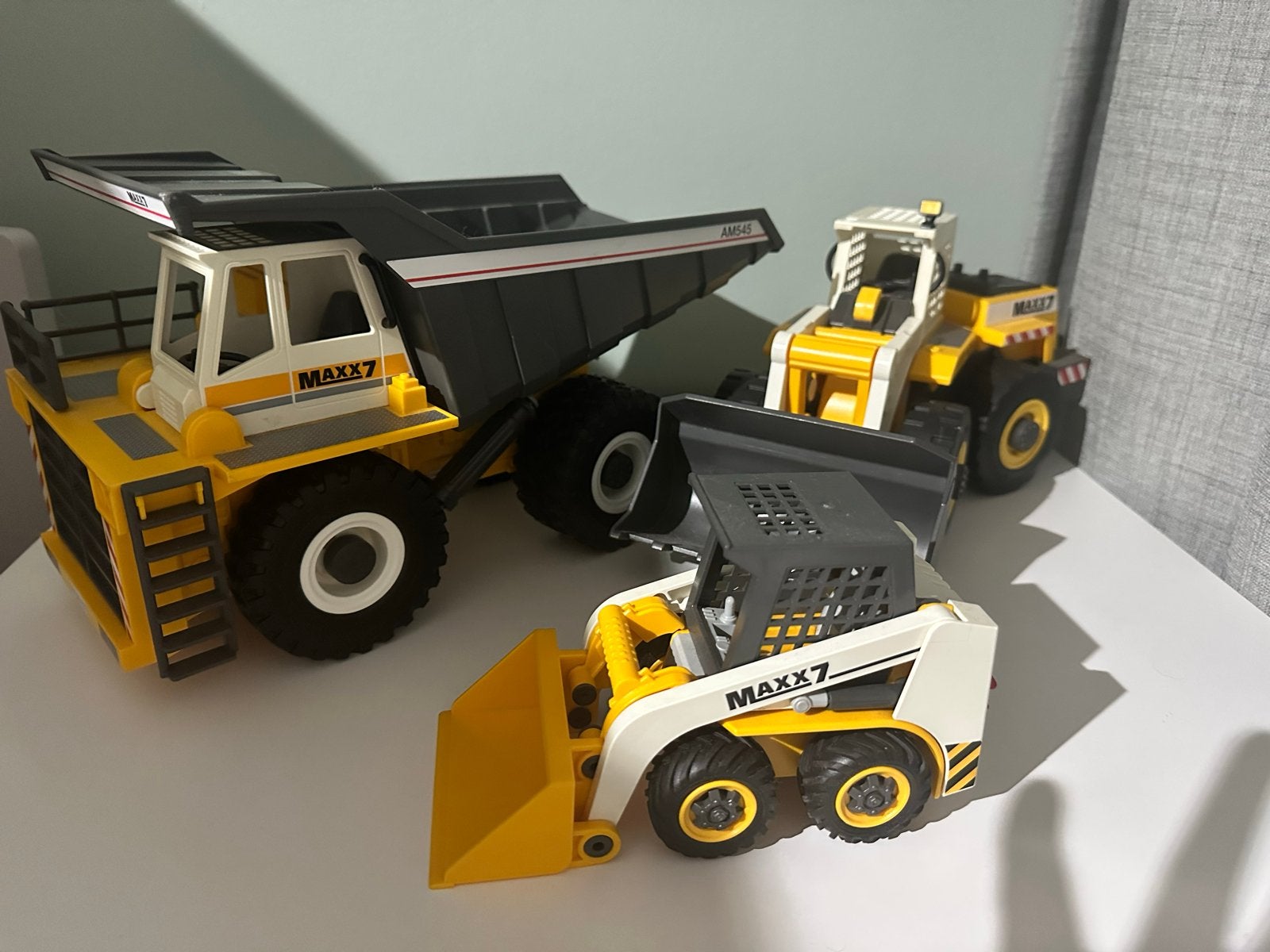 Playmobil Mega Kiepwagen, shovel, etc-  Bouwplaats, Gebruikt, Complete set, Voertuig, Ophalen of Verzenden