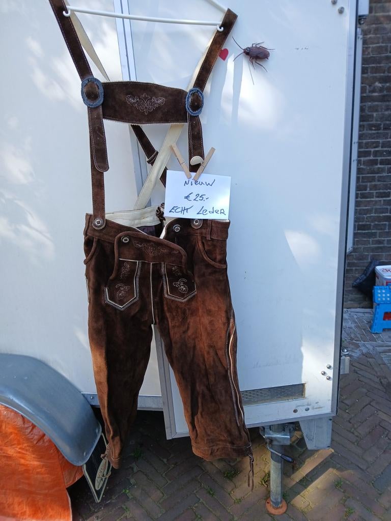 Tirolerbroek echt leder, Ophalen of Verzenden, Nieuw, Maat 48/50 (M)