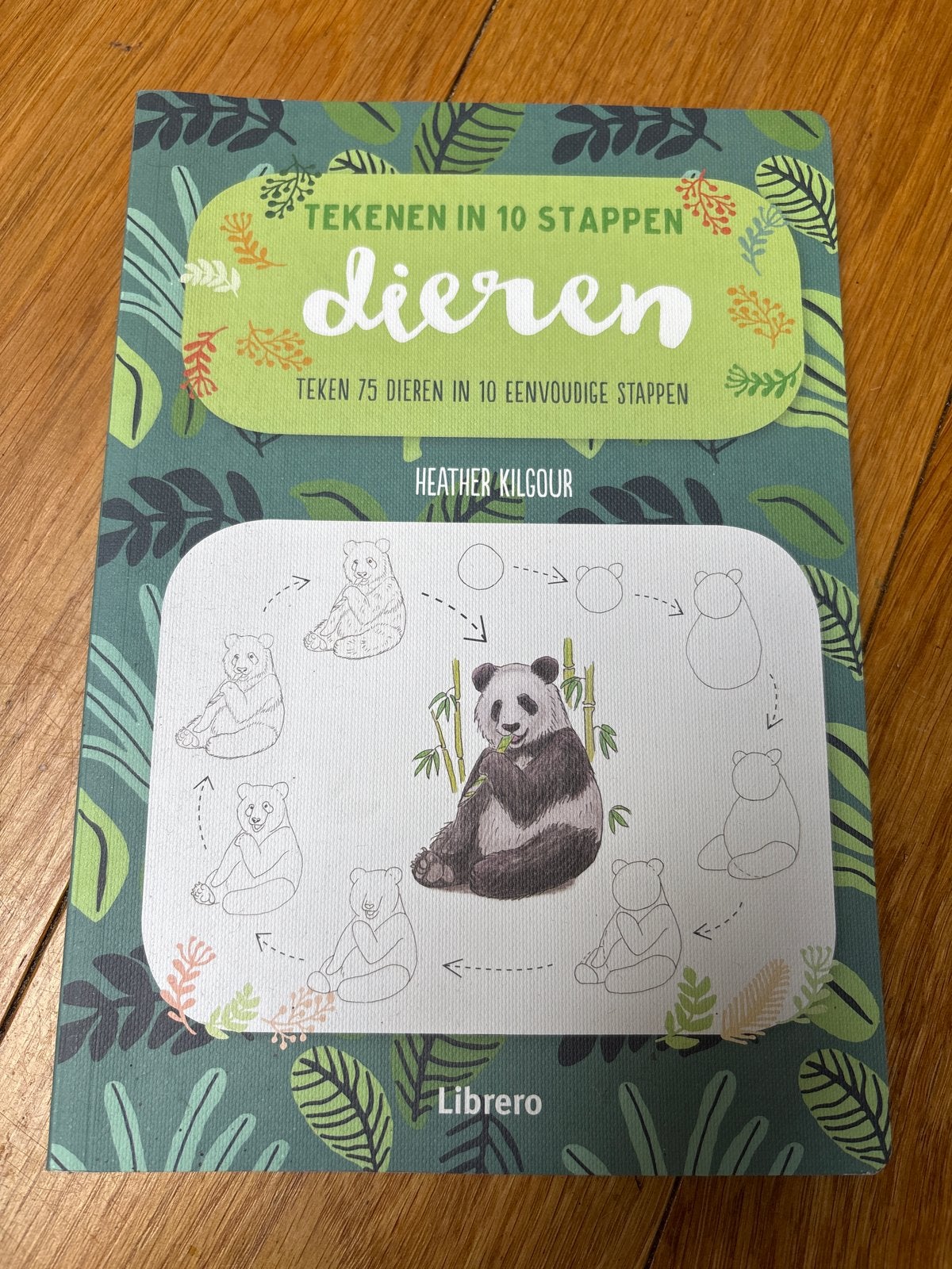 Teken 75 dieren in 10 eenvoudige stappen - Heather Kilgour, Boeken, Ophalen of Verzenden, Zo goed als nieuw, Tekenen en Schilderen