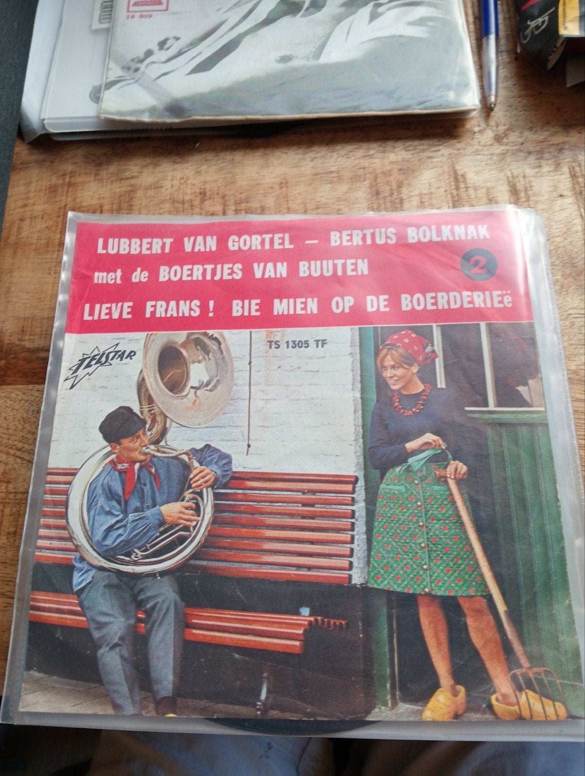 Lubbert van gortel Bertus bolknak - lieve frans, Ophalen of Verzenden, Zo goed als nieuw, Overige formaten, Levenslied of Smartlap