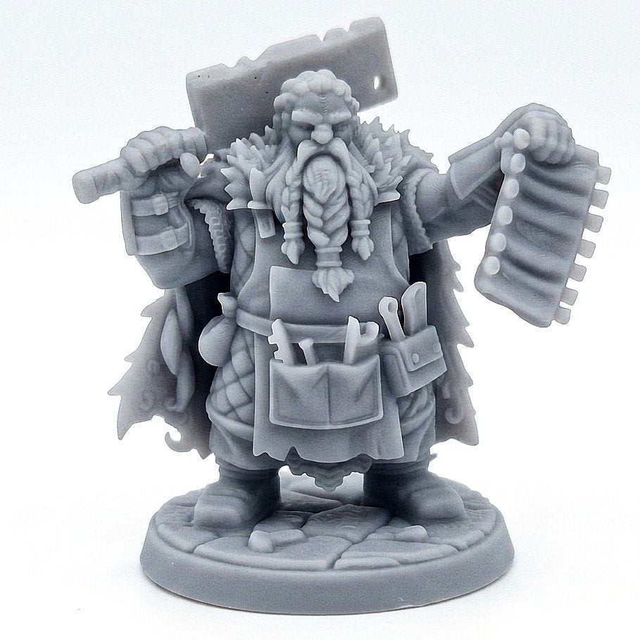 Dwarf butcher Miniature D&D HQ dungeon's and dragons, Ophalen of Verzenden, Overige soorten