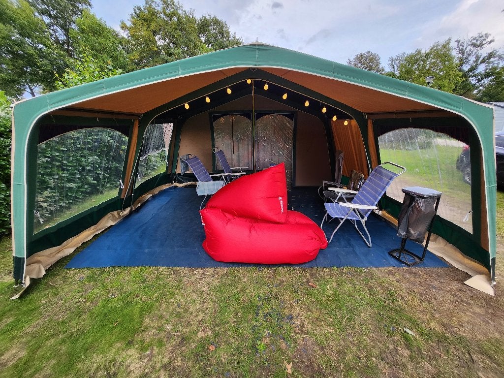 Cabanon Jupiter Vouwwagen (2009), Caravans en Kamperen, Ophalen, Meerkleurig, Cabanon, Aanwezig