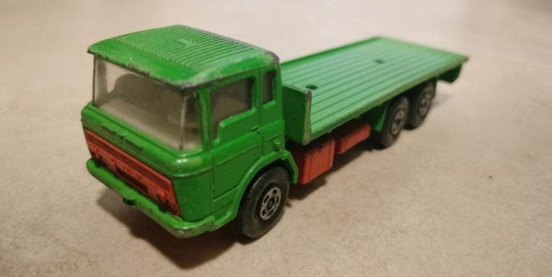 DAF VRACHTWAGEN SPEEDKINGS MATCHBOX 1971. 1/43, Ophalen of Verzenden, Gebruikt, Bus of Vrachtwagen, Matchbox