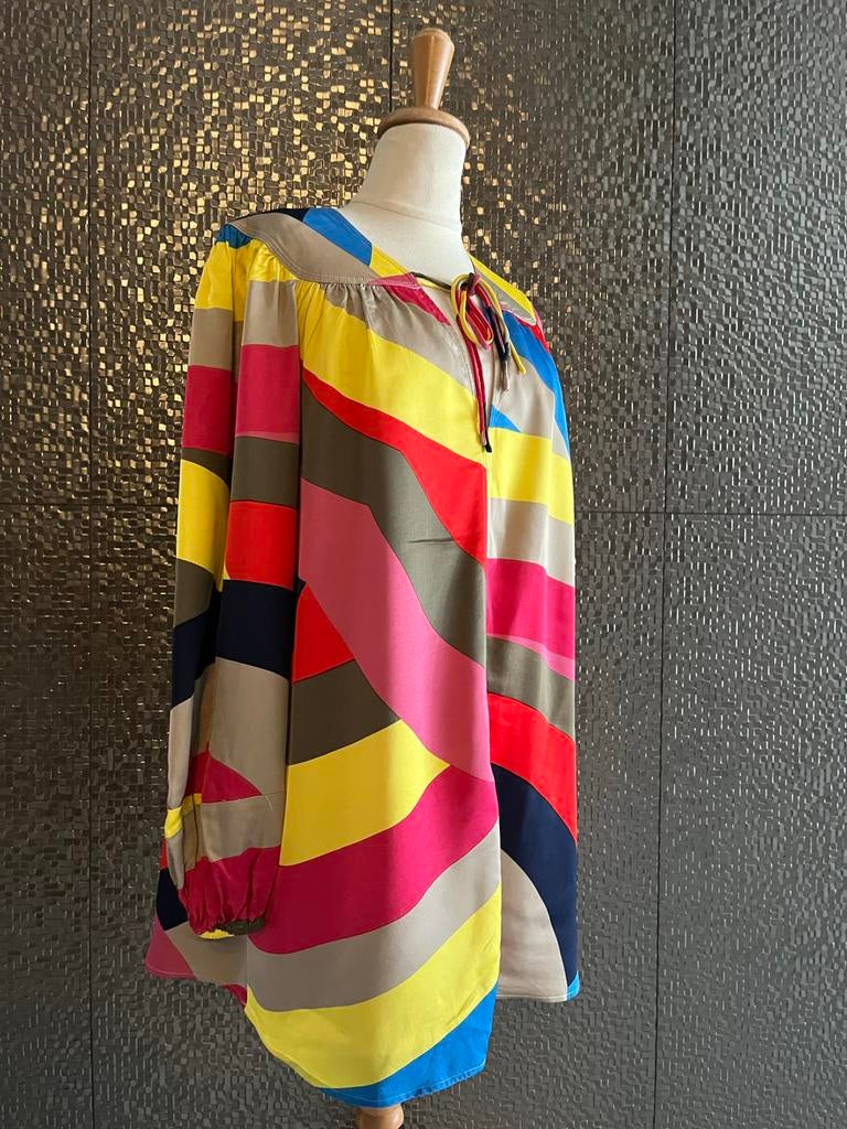 Steffen Schraut blouse - Kleurrijke strepen - Maat 44, Kleding | Dames, Ophalen of Verzenden, Zo goed als nieuw, Maat 42/44 (L)