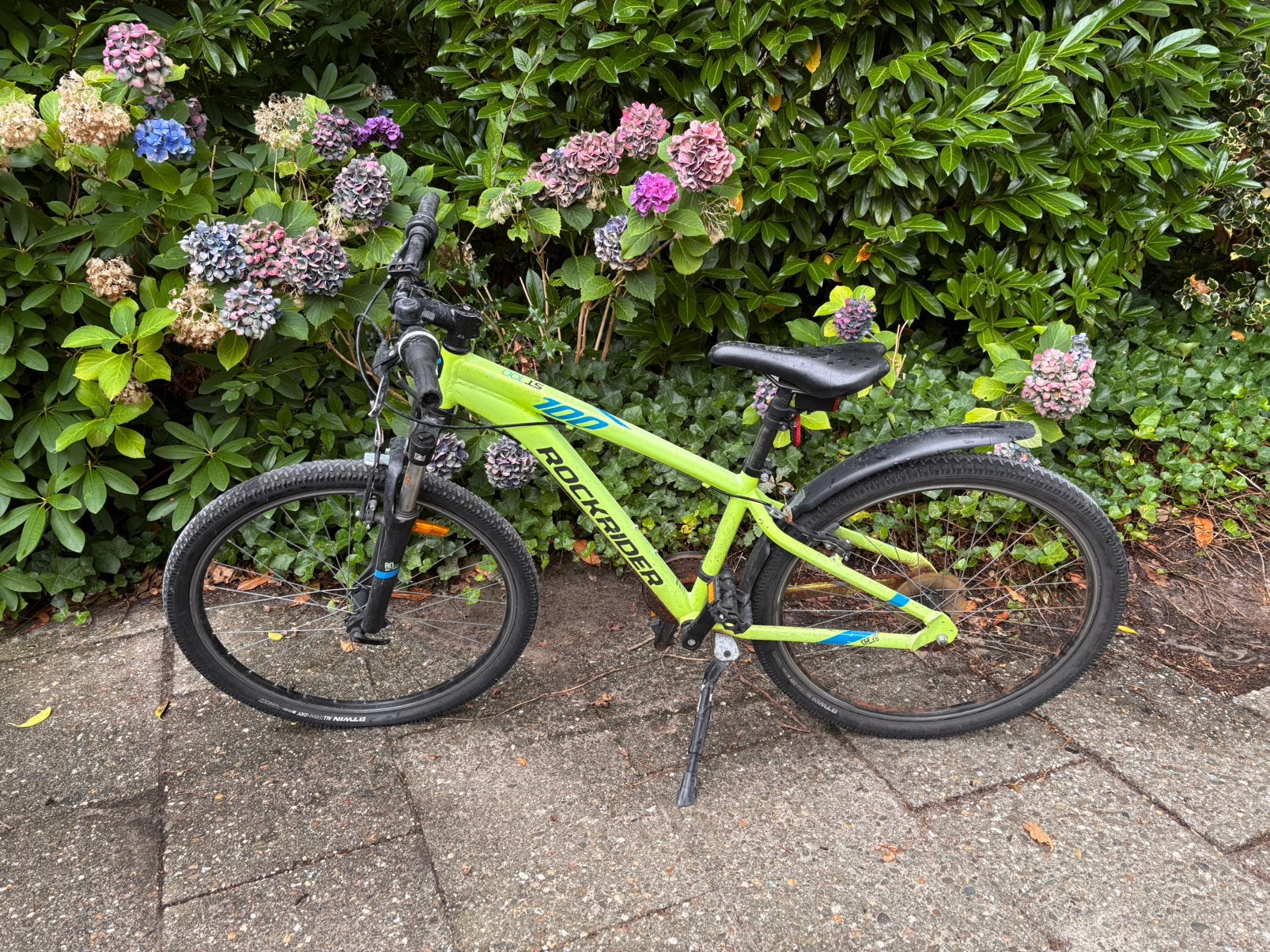 26 inch Rockrider Mountain bike, Ophalen, Gebruikt, Staal, 24 inch of meer