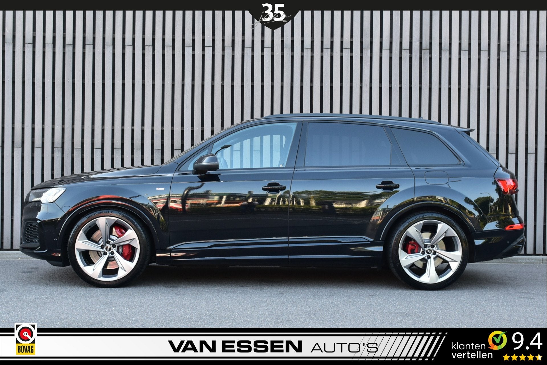 Audi Q7 60 TFSI e Quattro Competition Pano Luchtvering Trekh, Auto's, Automaat, Euro 6, 2995 cc, Zwart