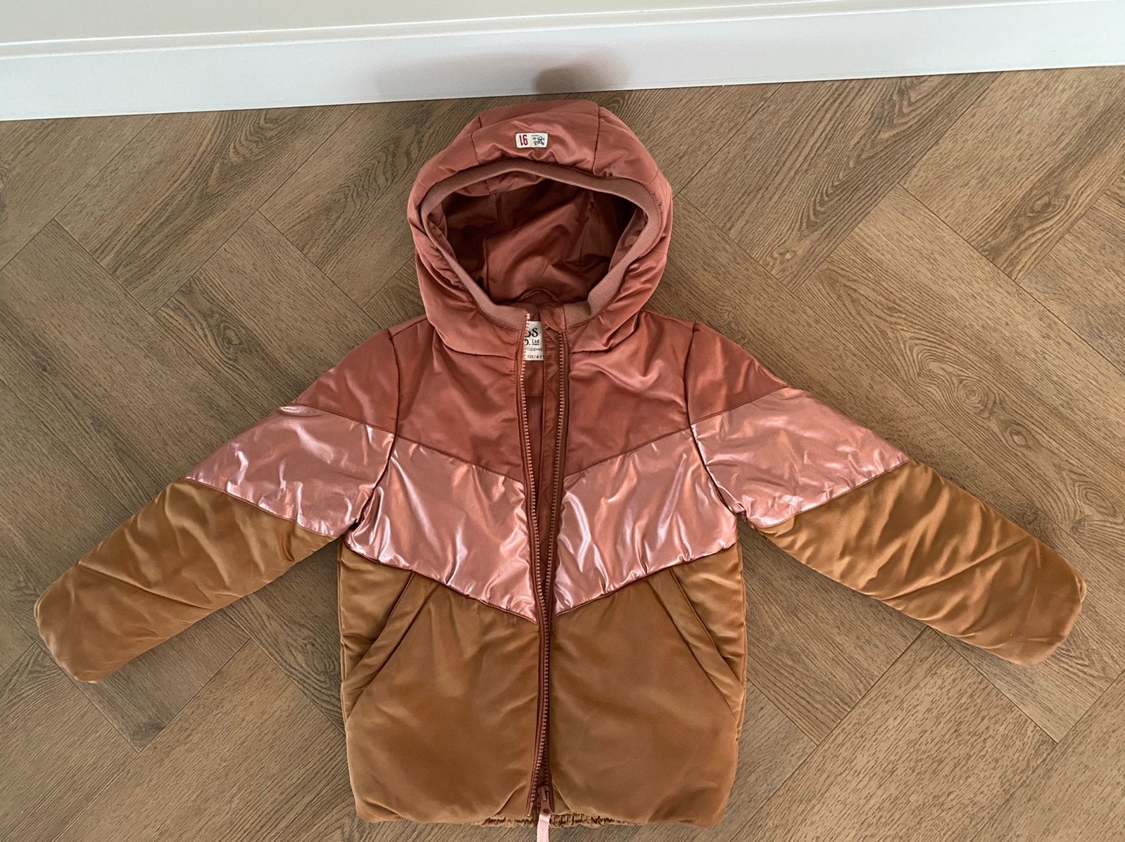 Noppies meisjes winterjas maat 122, Kinderen en Baby's, Ophalen of Verzenden, Gebruikt, Meisje, Jas
